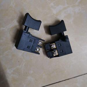 6a双面开关110切割机开4100云石机开关东成02110云石机配件6a带锁