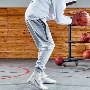 扎袜篮球卫裤运动裤男nba球星欧文德鲁大叔同款收口小脚束脚休闲