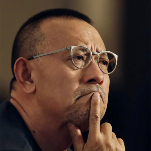 姜文同款眼镜框可配近视度数大脸圆框镜架纯钛超轻女眼睛架防蓝光