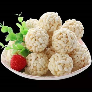 雅闲儿时回忆非油炸膨化零食大米花球