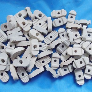 瓷夹板双线子 陶瓷双线 磁瓷对 支架电线电力 绝缘瓷别子带钉