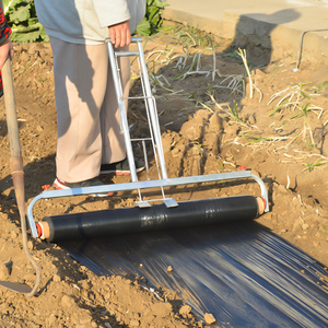 机盖地膜机器农用铺地膜机盖膜神器小型人工手拉压地膜机49人付款165