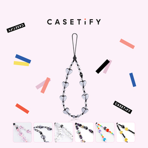 CASETiFY 适用于iPhone全系列新款 爱心/蝴蝶/笑脸手机挂链挂绳