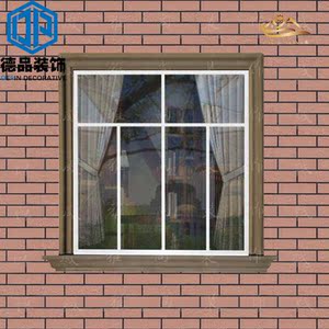欧式窗框线泡grcusb外窗窗边线造型套eps沫线条别墅窗户装饰窗户