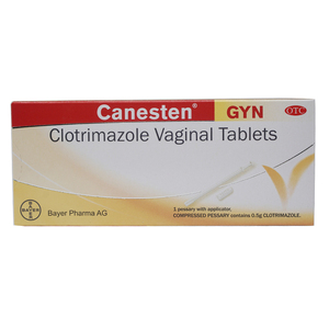 德国拜耳凯妮汀克霉唑阴片道片1片念珠菌性外阴道病凯尼丁hl