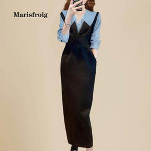 玛丝菲尔国内专柜正品代购套装秋季穿搭2023年显瘦韩剧两件套裙