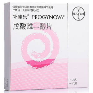 补佳乐戊酸雌二醇片1mg*21片rh补充雌激素缺乏女睡眠障碍外阴萎缩戊酸