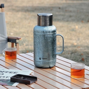 特美刻Tomic纯钛焖茶壶茶水分离户外旅行露营便携家用开水保温壶