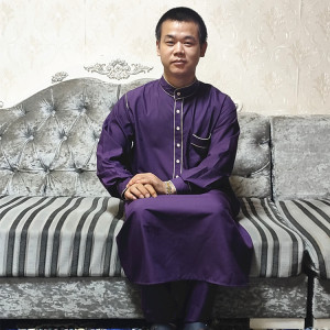 中东男士两件套礼拜服巴基斯坦男士套装马拉西亚男装名族风表演服