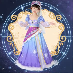 叶罗丽裙儿童子公主裙时间公主裙时希茉莉长裙莫莎光莹裙子成人服