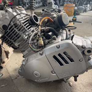 二手原装铃木125发动机铃木钻豹125发动机gs摩托车铃木太子gn总成