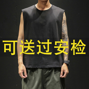 监狱看守所衣男专用背心男士夏天穿的短袖t恤男装衣服可送进