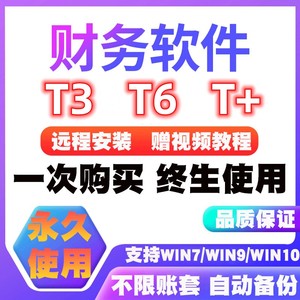 用友t3标准普及版财务软件中小企业做账t6t+u8会计代理记账加密狗