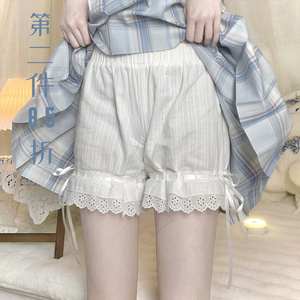 5折尺呎间jk日系纯棉安全裤lolita打底裤南瓜裤防走光