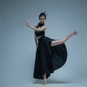 新款傣族舞俊同款舞蹈演出服女现代舞蹈表演服艺考舞台服装古典舞