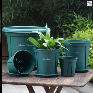 一加仑花盆花盆青山盆控根花盆不窝根铁线莲加仑盆适合月季玫瑰