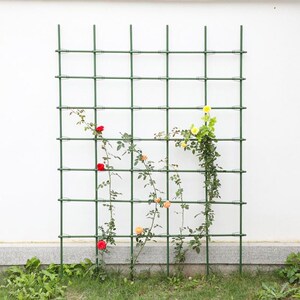 铁丝金属扎带绑线扎绳网扎线园艺网月季蔷薇家用植物爬藤网1人付款9