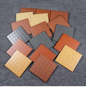 吸水户外红缸砖广场厨房地砖防滑防潮餐饮店饭店厨房酒店院子地砖