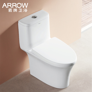 【门店同款】箭牌卫浴马桶家用节水静音喷射虹吸旋冲坐便器ab1605