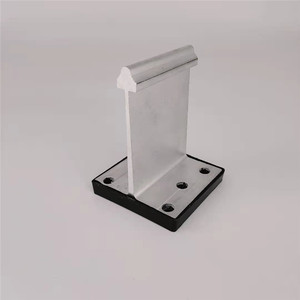 430/400铝镁锰板支座金属屋面铝合金固定座直立锁边屋面板t型支架