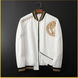 00诚信为本99899淘宝春秋款夹克外套时尚潮牌男装欧洲站美杜莎刺绣