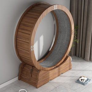 猫咪跑步机静音猫跑轮运动滚轮自制piy宠物猫玩具的跑步机小型