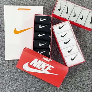 nike耐克男袜子春夏季短袜女子长筒纯棉袜篮球运动吸汗跑步中筒袜