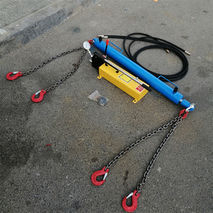 手动紧链器 10t矿用溜子挂板机链条拉紧器 yjlq系列气动液压设备