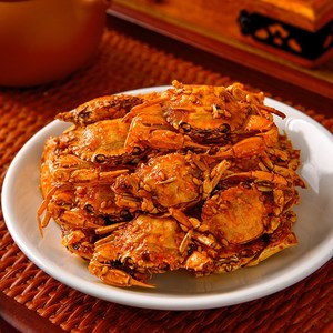 香辣蟹小螃蟹香酥