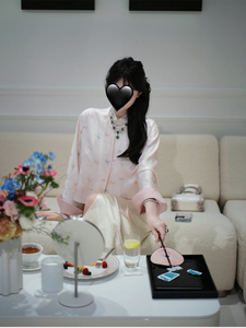 大姐姐小金鱼中式女装中国风粉色外套2024春新款小衫别致绝美汉服
