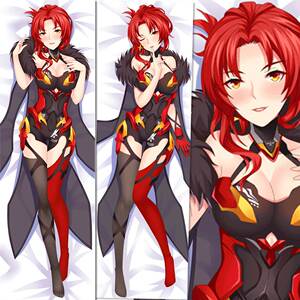 崩坏学园3 血色玫瑰无量塔姬子全身等身抱枕套二次元周边宅男礼物