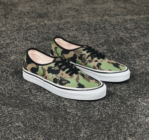 万斯男鞋低帮迷彩