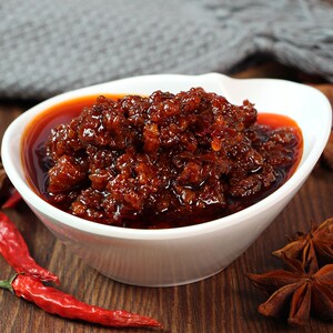 10斤装香辣牛肉酱火锅店自助蘸料食亿仙麻辣夹馍拌面饭店商用桶装