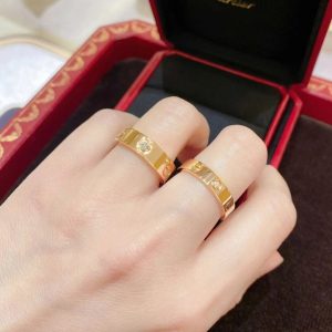 00tb3321791248淘宝代购cartier/卡地亚情侣戒指trinity黑陶瓷三环