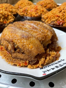 毛妈妈土特产渣海椒粉蒸肉碗装风味特产肉类熟食加热即食