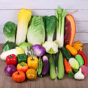 娃娃家区域材料小班区角仿真果蔬店假蔬菜辣椒青菜萝卜模型摆件