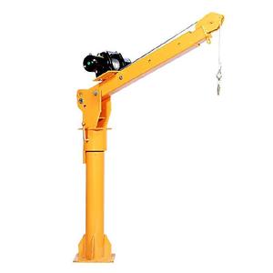 电动葫芦升降机工厂吊机起重机提升机三轮l车车用小吊机上下摆臂