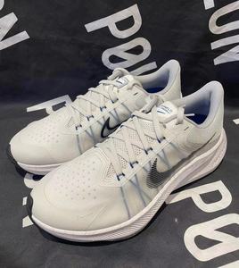 nike耐克运动跑鞋 airzoom winflo 8 白色透气运动鞋 cw3419-008