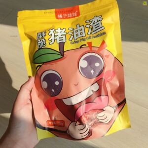 橘子娃娃猪油渣200g酥脆猪肉干熟食肉脯油炸五花肉山东青岛特产