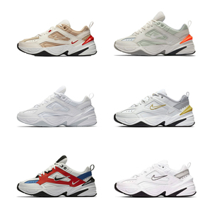 正品m2k tekno男女鞋白银走秀款老爹鞋宇航员复古增高休闲跑步鞋