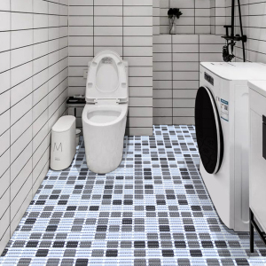 卫生间防水地垫全铺厕所吸水防滑垫pvc镂空泡沫脚垫浴室淋浴垫子