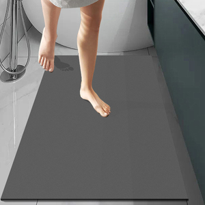 硅藻泥吸水垫浴室地垫防滑卫生间门口防水脚垫子速干台面软垫加厚