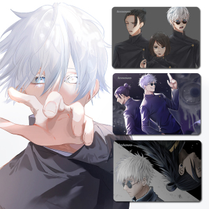 咒术回战动漫笔记本贴膜周边五条悟电脑贴纸适用于硕苹果华为联想