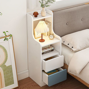 超窄床头柜现代简约小型卧室20/30公分窄边迷你夹缝柜床边小柜子