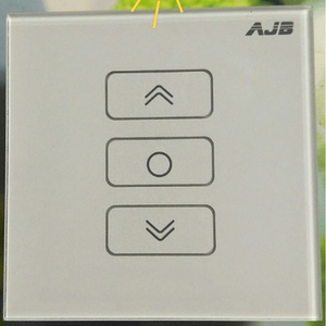 ajb新款86型碧桂园安居宝开关面板e无线通讯技术智能灯光控制器一