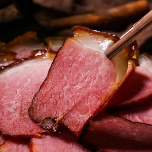 溪小妹腊肉正宗陕南镇安木王特产农家自制烟熏腊肉腊肠土黑猪肉