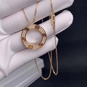 卡地亚项链女守护