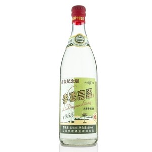 【保真】江西李渡高粱1955首金52度500ml纯粮食白酒