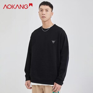 奥康服饰旗舰店【衣哥专享】2022奥康情侣款倒三角卫衣ak718703