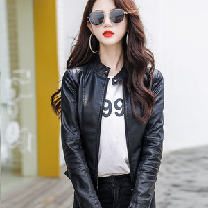 高级感皮衣女外套2022年新款今年流行短款修身机车爆款ins潮夹克